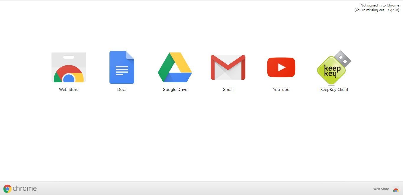 Keepkey Client Chrome Extension